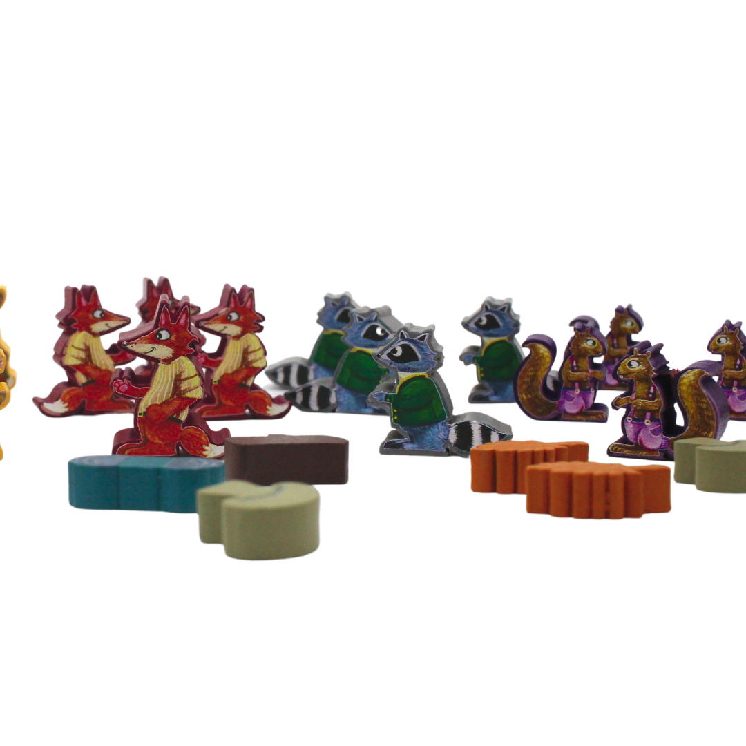 Meeple Sticker Creature Comforts Sticker Set Waldtiere