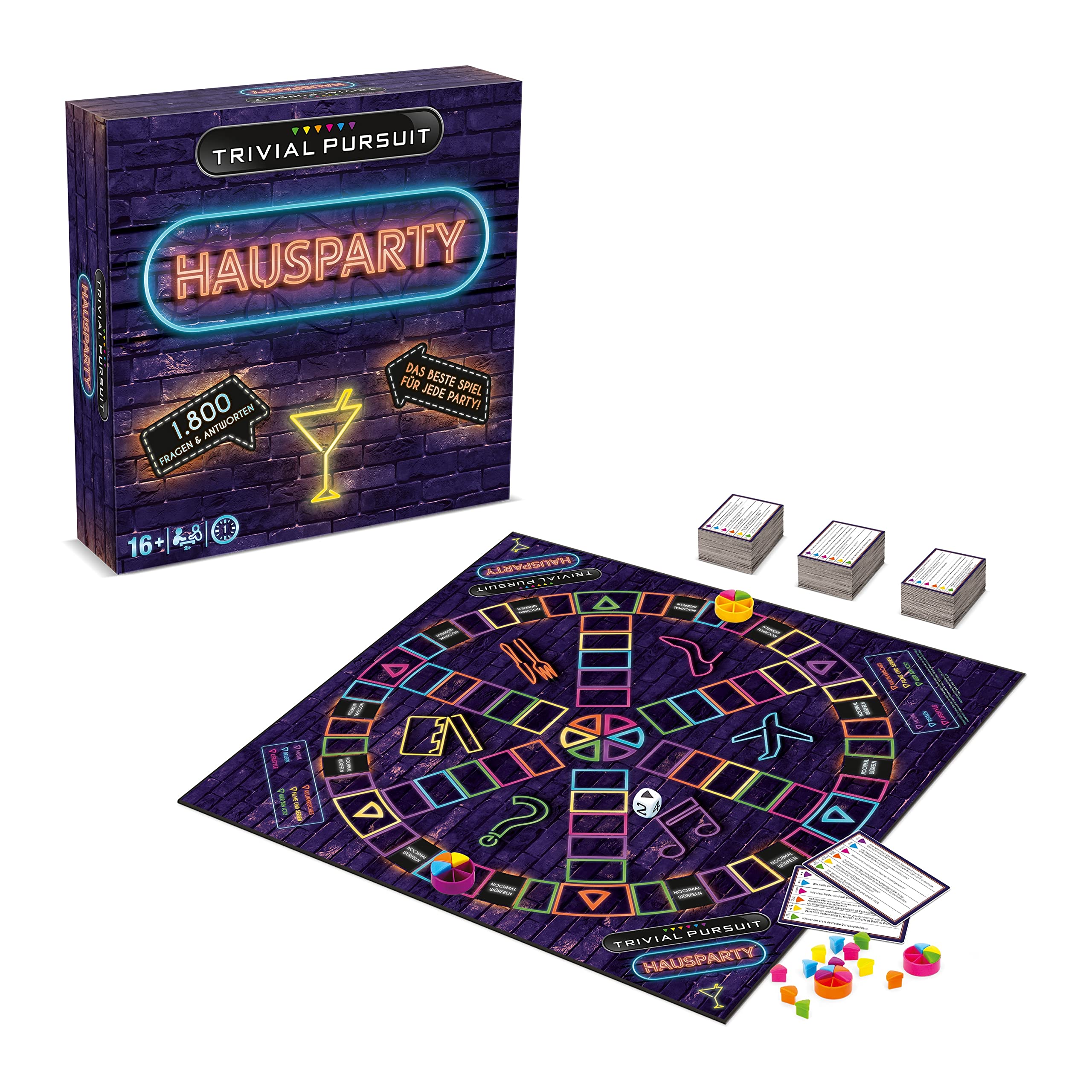 Winning Moves Trivial Pursuit Hausparty XL Quizspiel Deutsch