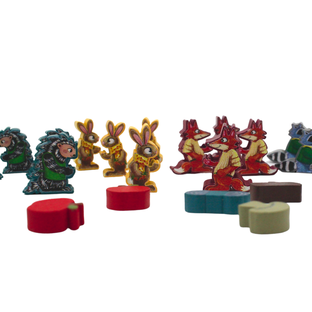 Meeple Sticker Creature Comforts Sticker Set Waldtiere