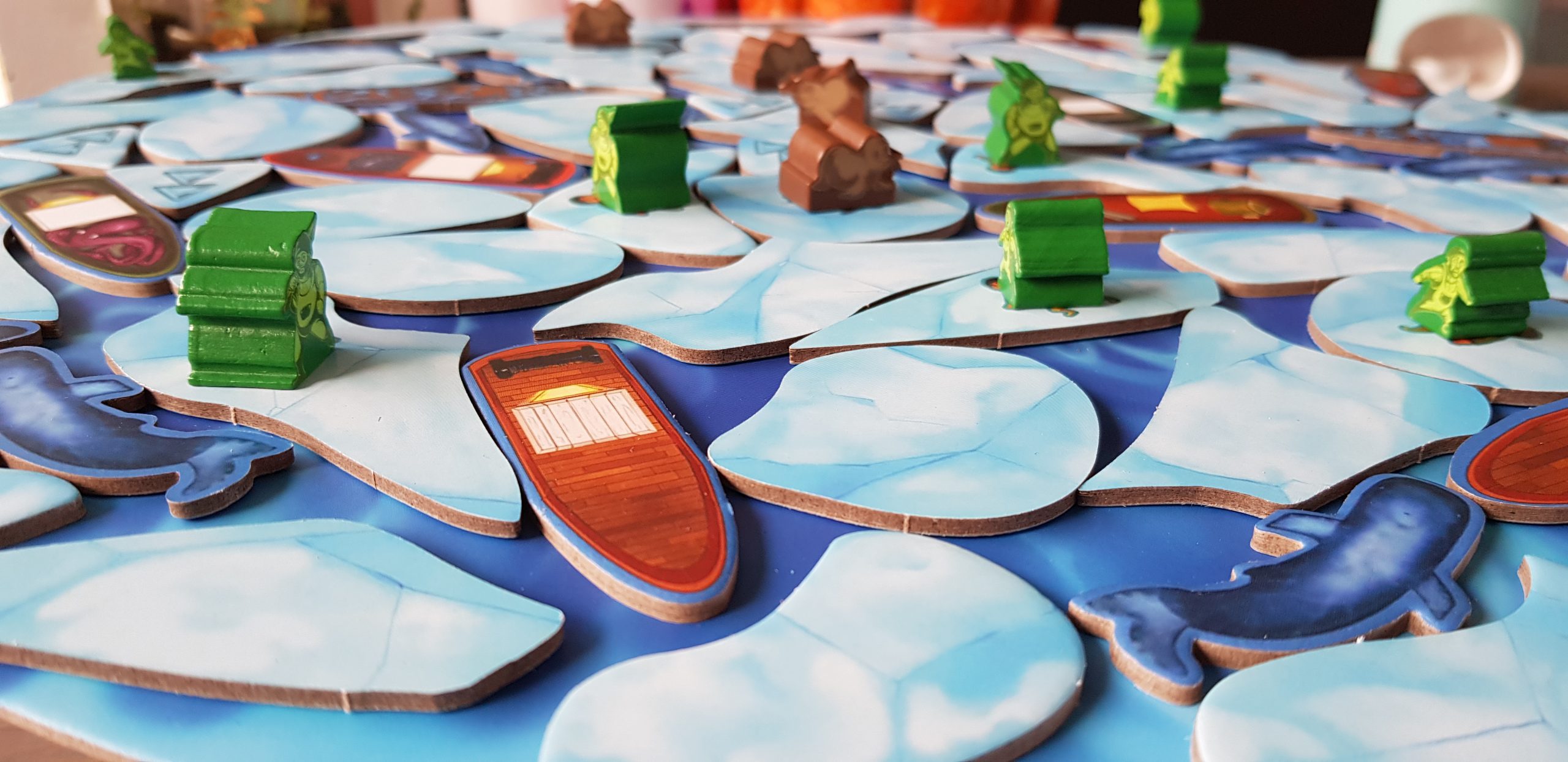 Keep Exploring Ice Floes & Foes Brettspiel 2-6 Spieler