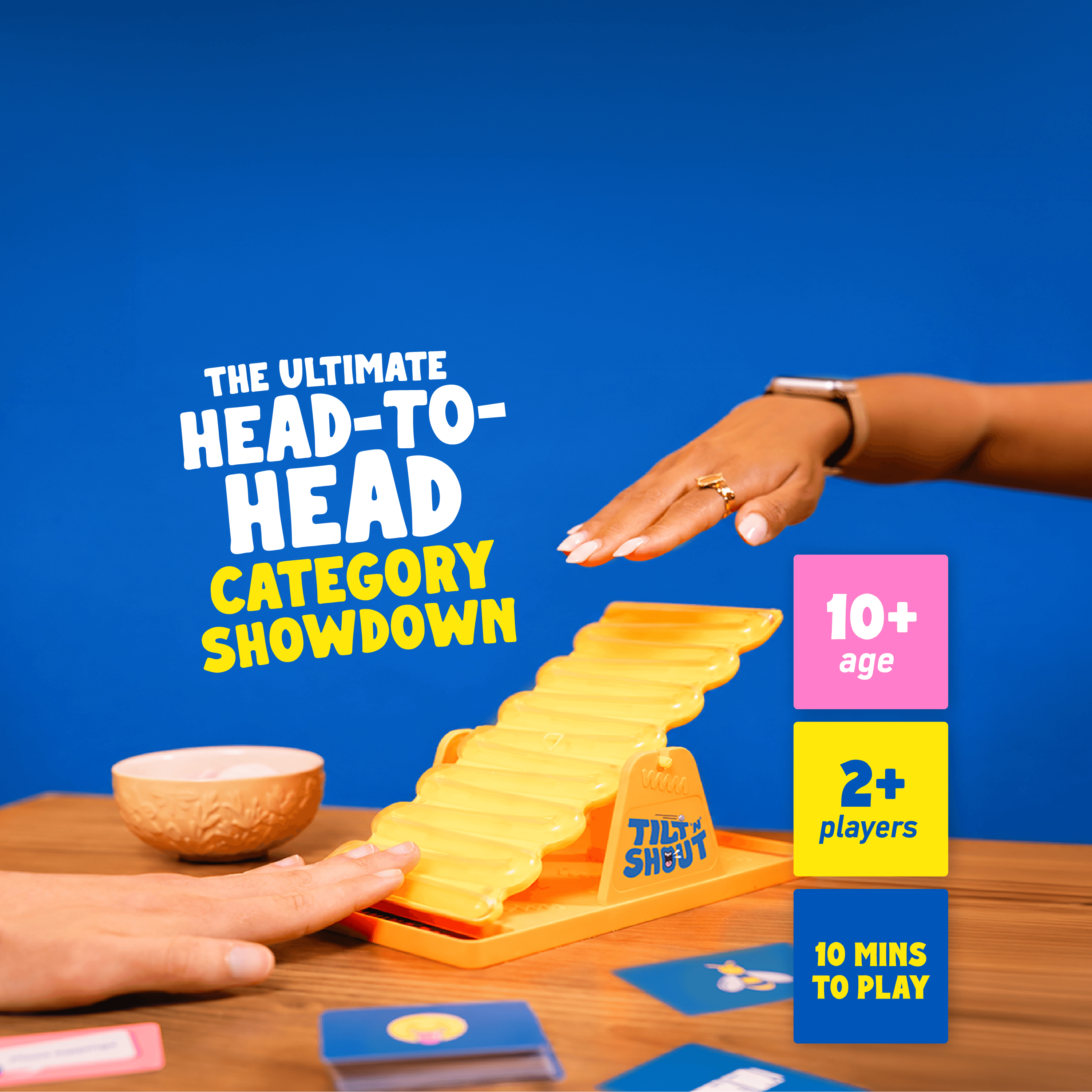 Big Potato Partyspiele Tilt n Shout Partyspiel Teams Murmel-Timer