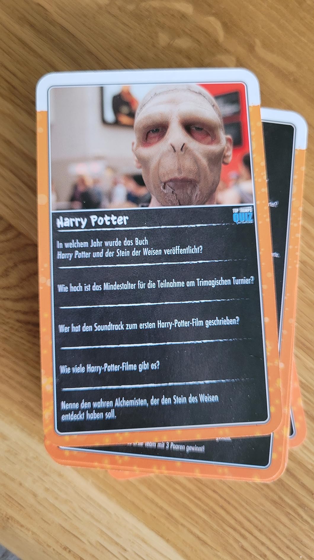 Winning Moves Top Trumps Quiz Pub Quiz Kartenspiel Deutsch