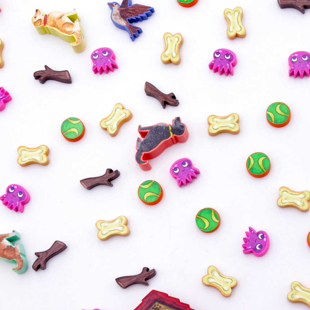 Meeple Sticker Stickers Dog Park Sticker Set Hunde