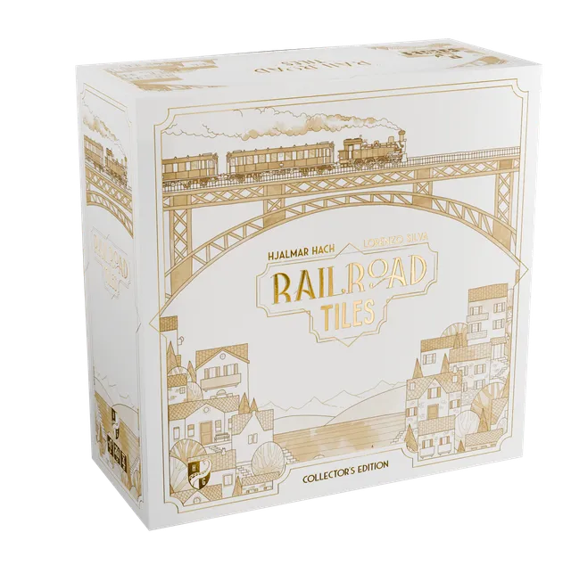 Horrible Railroad Tiles Collector's Brettspiel Big Box 5 Spieler