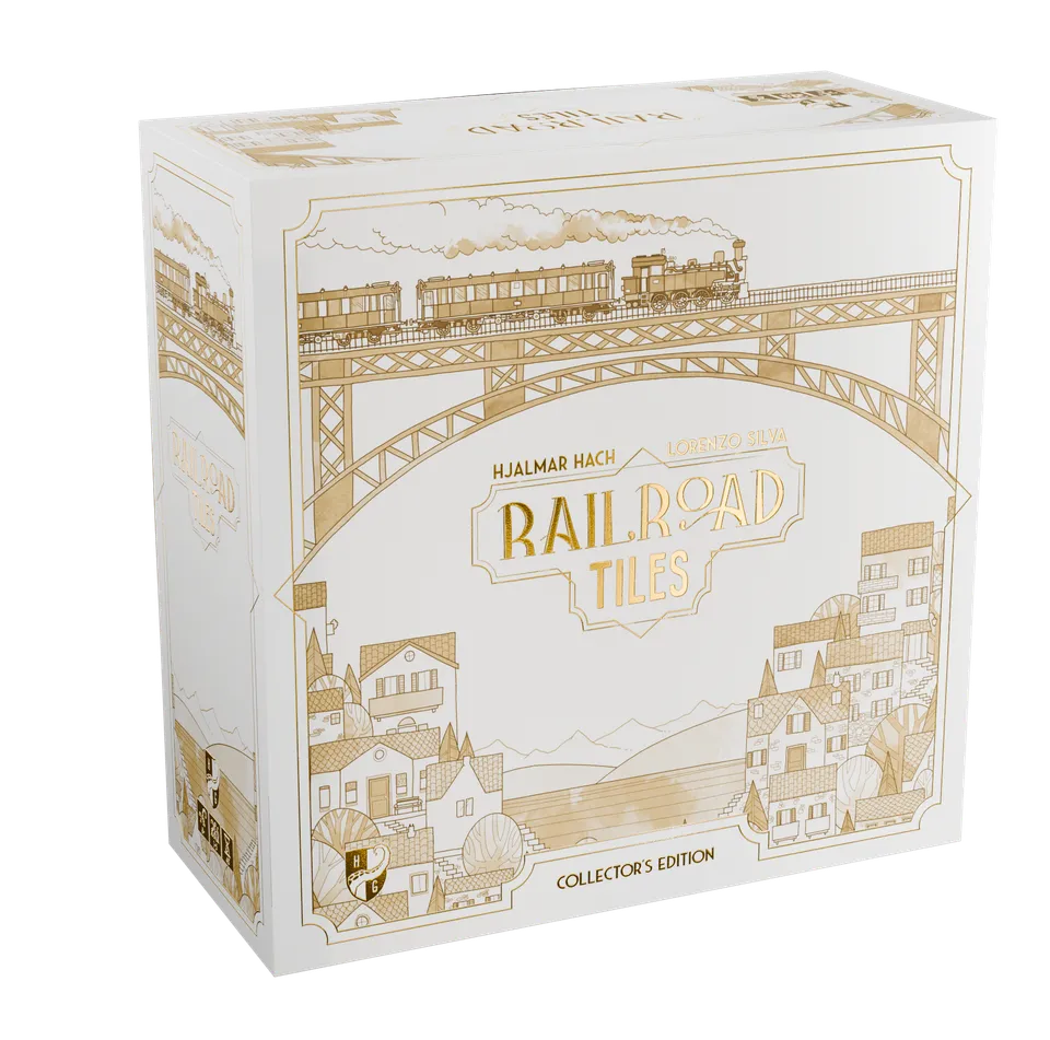 Horrible Railroad Tiles Collector's Brettspiel Big Box 5 Spieler