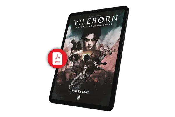 Horrible Vileborn Quickstart Rollenspiel-Heft Einsteiger