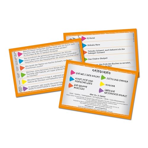 Winning Moves Trivial Pursuit Naruto Quizspiel 600 Fragen