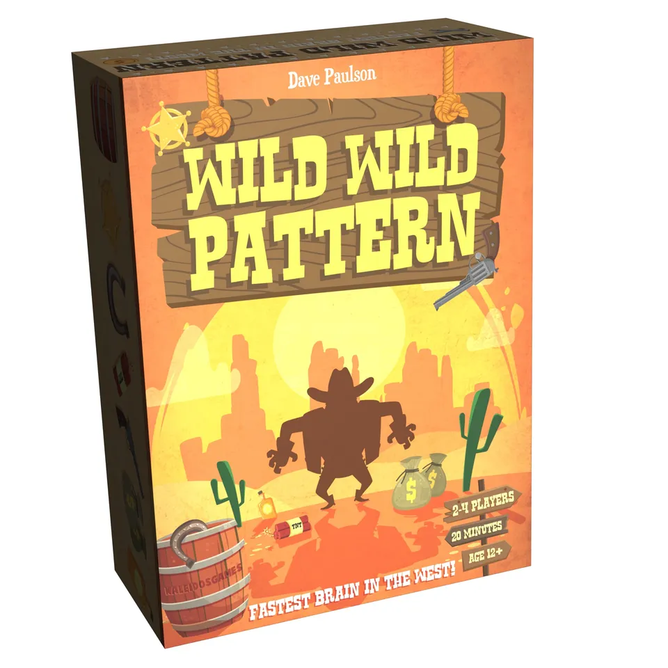 KaleidosGames Wild Wild Pattern Kartenspiel Western Duell