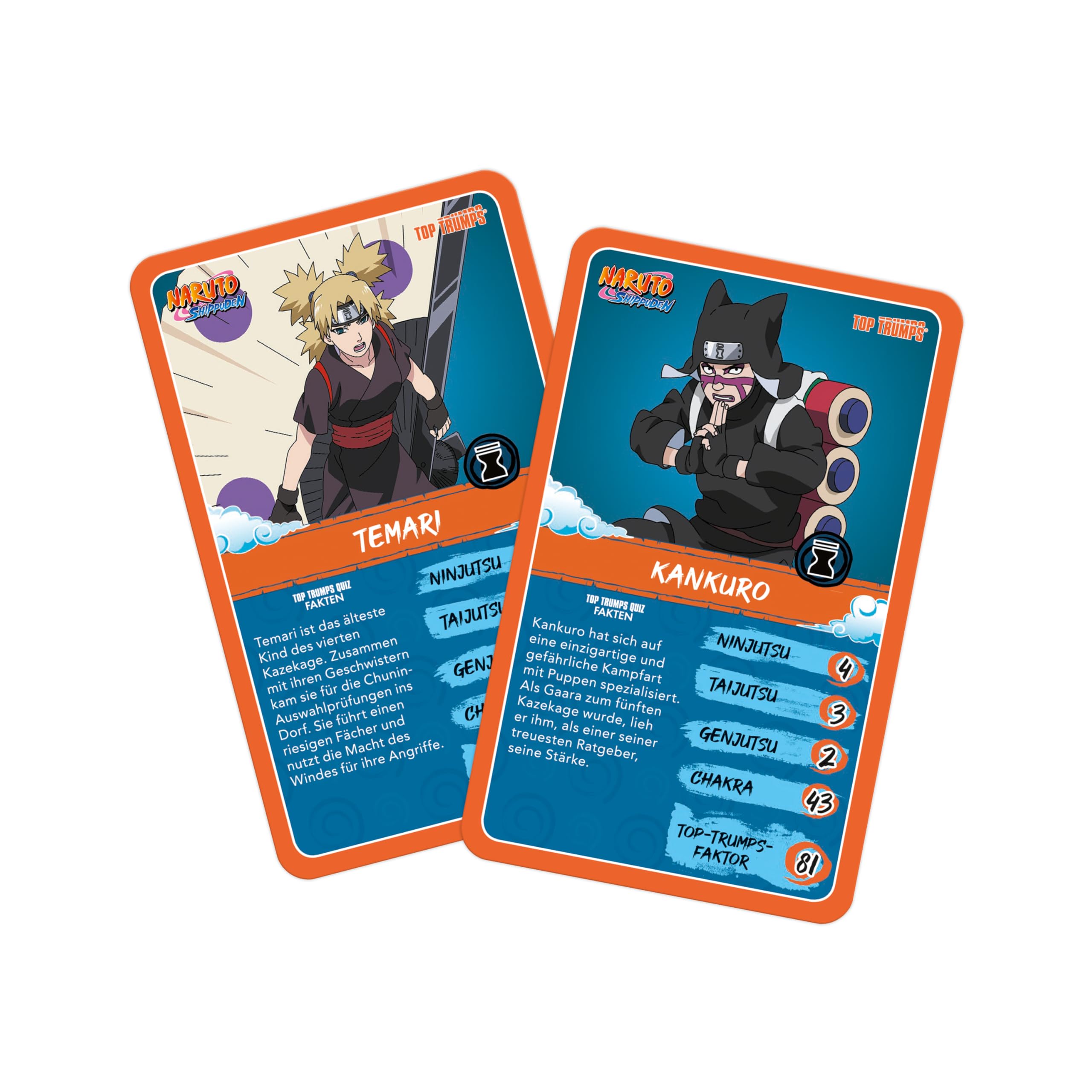 Winning Moves Top Trumps Collectables Naruto Kartenspiel ab 6
