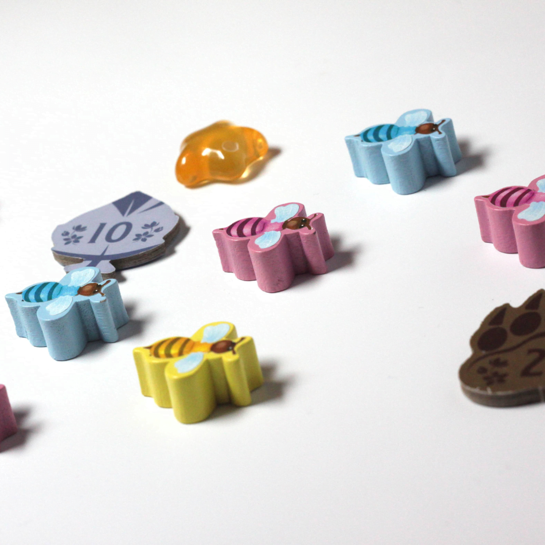 Meeple Sticker Honey Buzz Sticker Set Bienen-Meeple Nektar