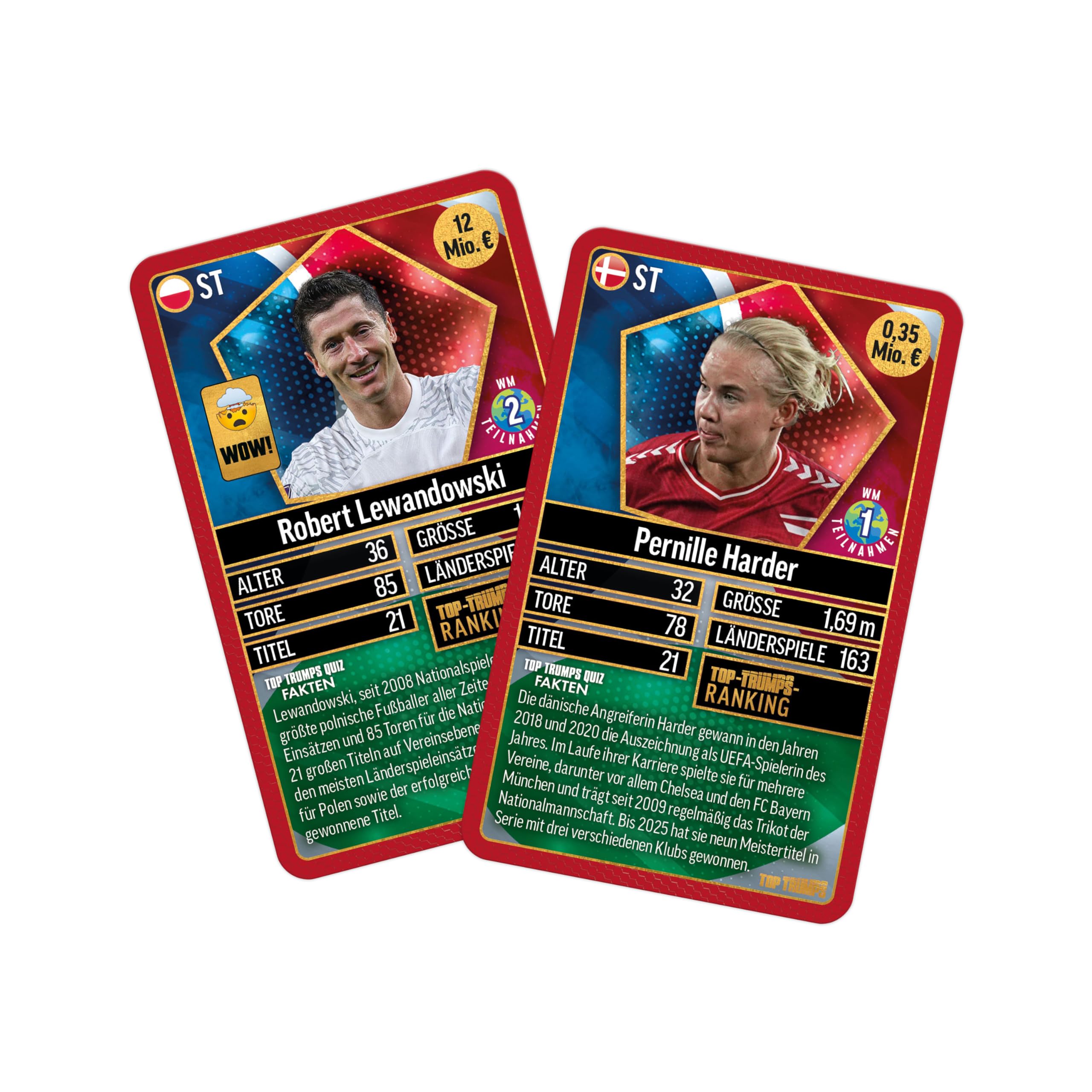 Winning Moves Top Trumps Weltfussballstars Pack 1 Kartenspiel ab 6