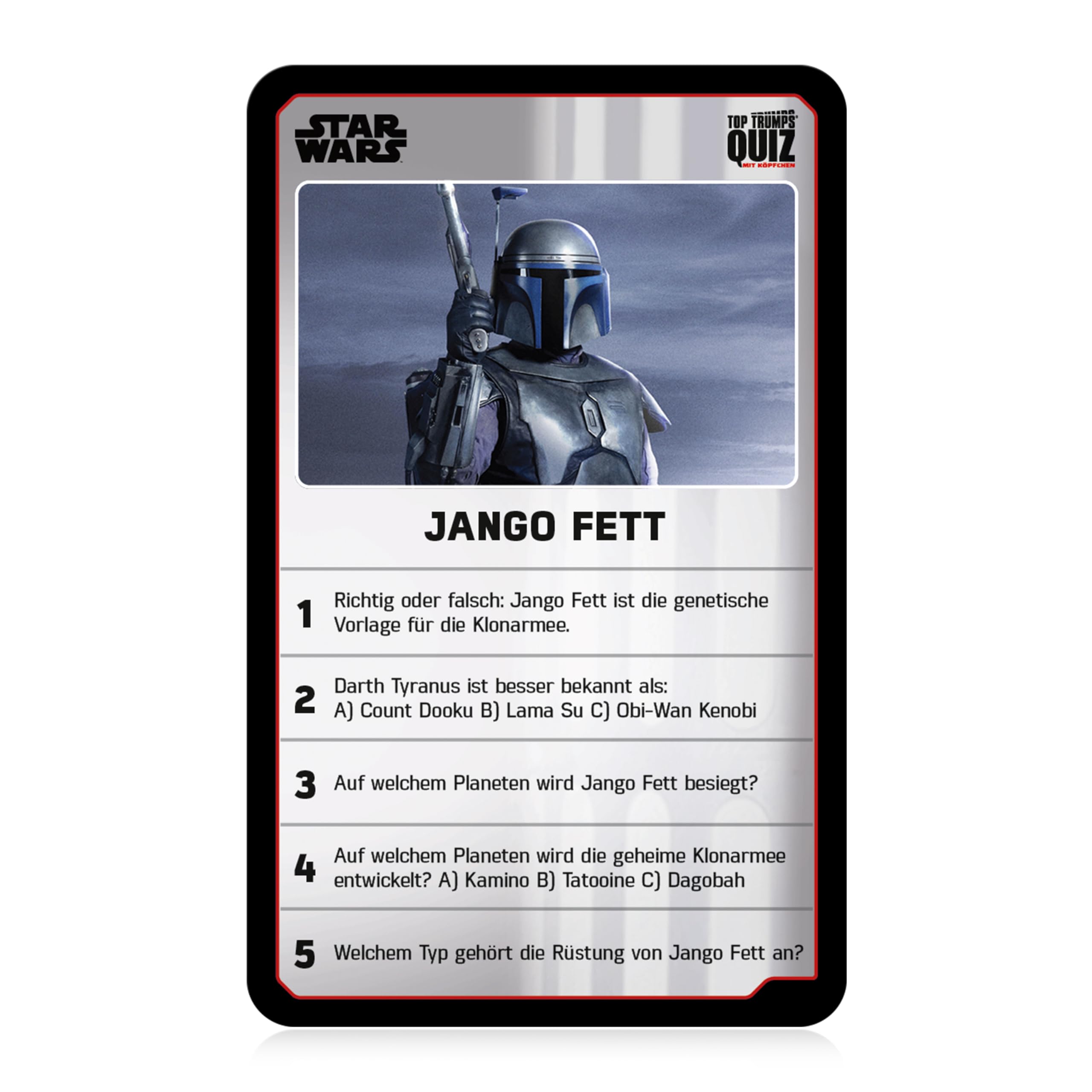 Top Trumps Quiz Star Wars Kartenspiel 500 Fragen ab 8