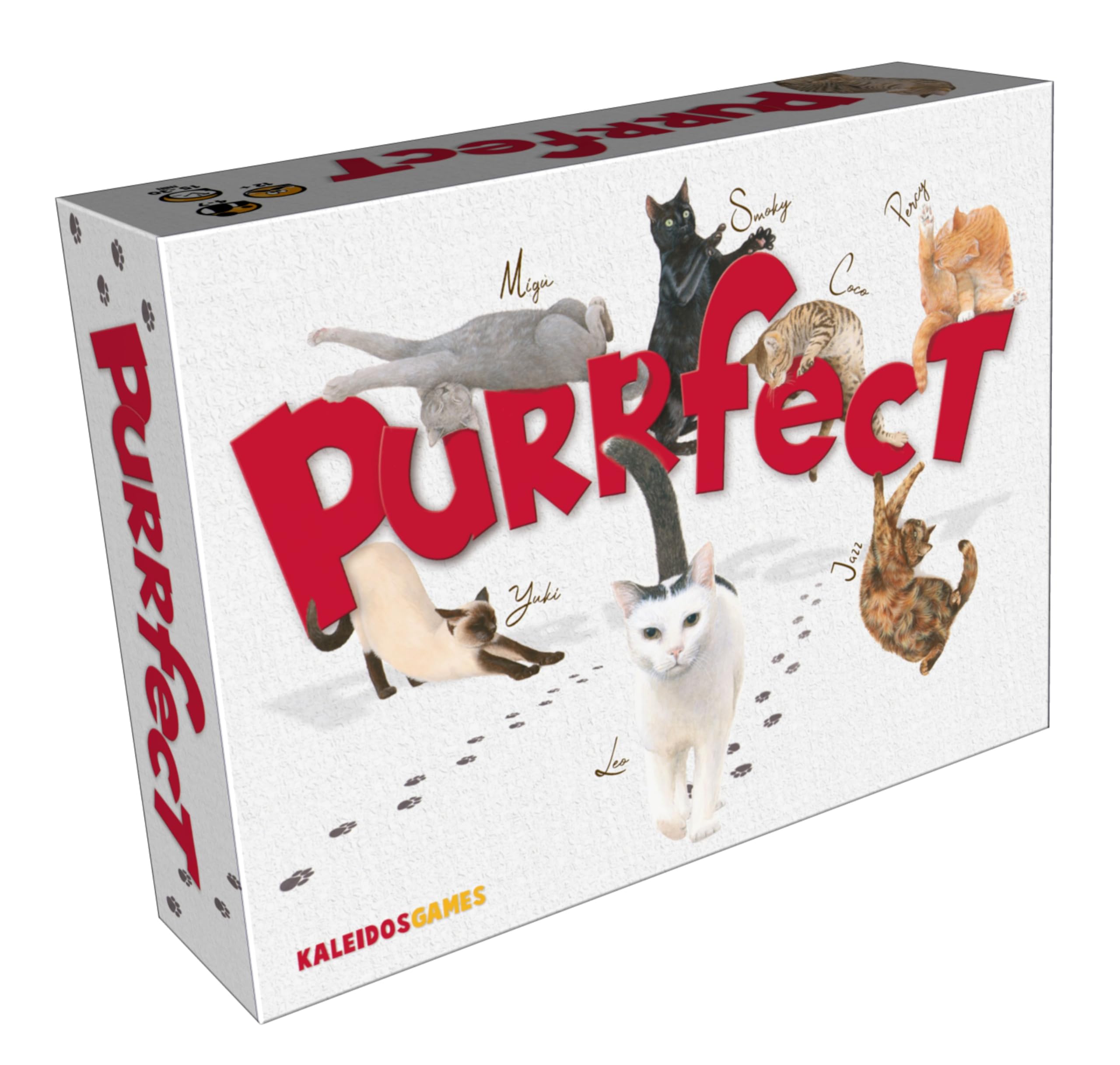 KaleidosGames Purrfect Kartenspiel Katzen 63 Karten 20 Min.