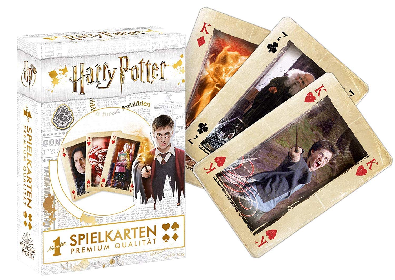 Winning Moves Number 1 Harry Potter Spielkarten Französisches Blatt
