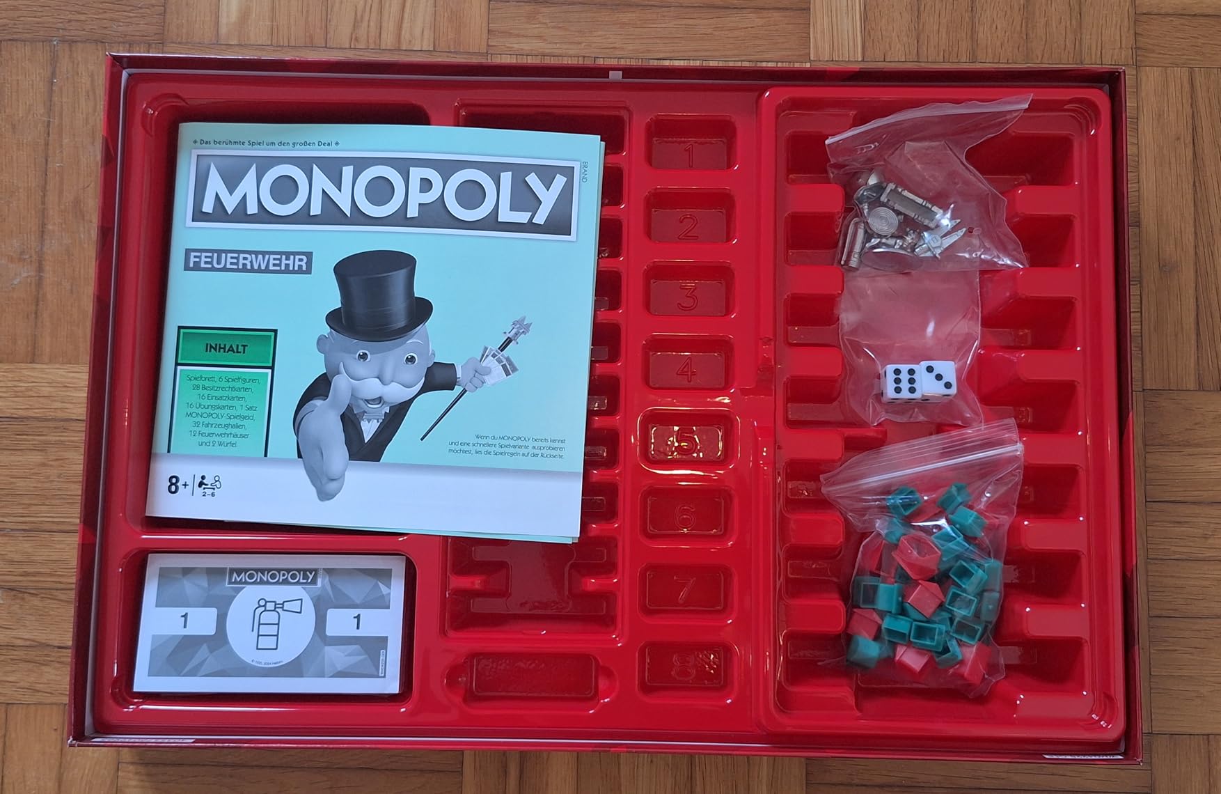 Winning Moves Monopoly Feuerwehr Brettspiel 2 Spieler
