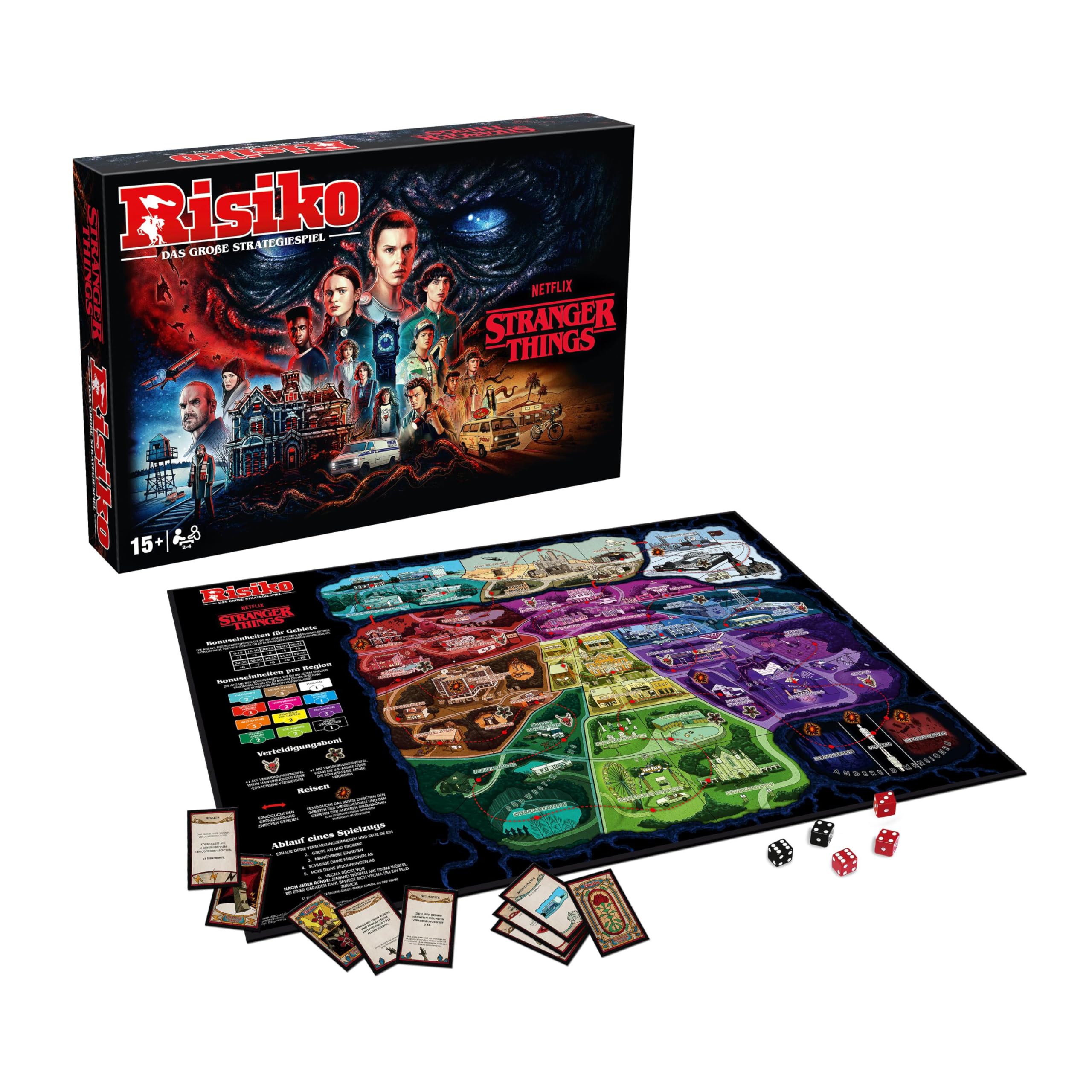 Winning Moves Risiko Stranger Things Brettspiel Deutsch ab 15 Jahren