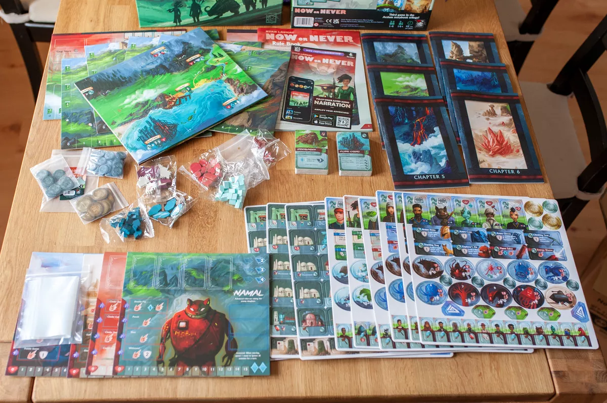 Keep Exploring Games Nu of Nooit Brettspiel mit Promo-Paket Story