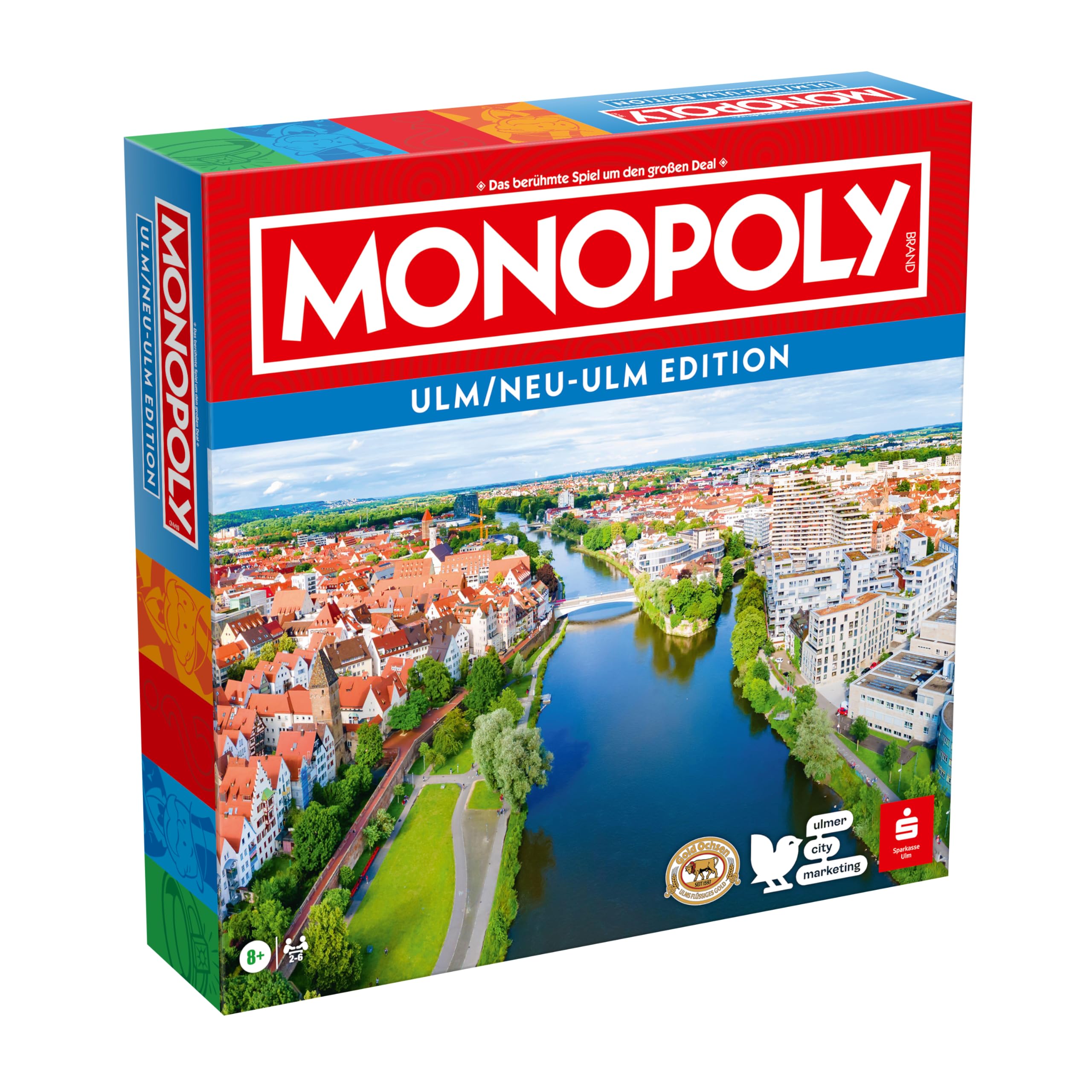 Winning Moves Monopoly Ulm Neu-Ulm Brettspiel 2-6 Spieler