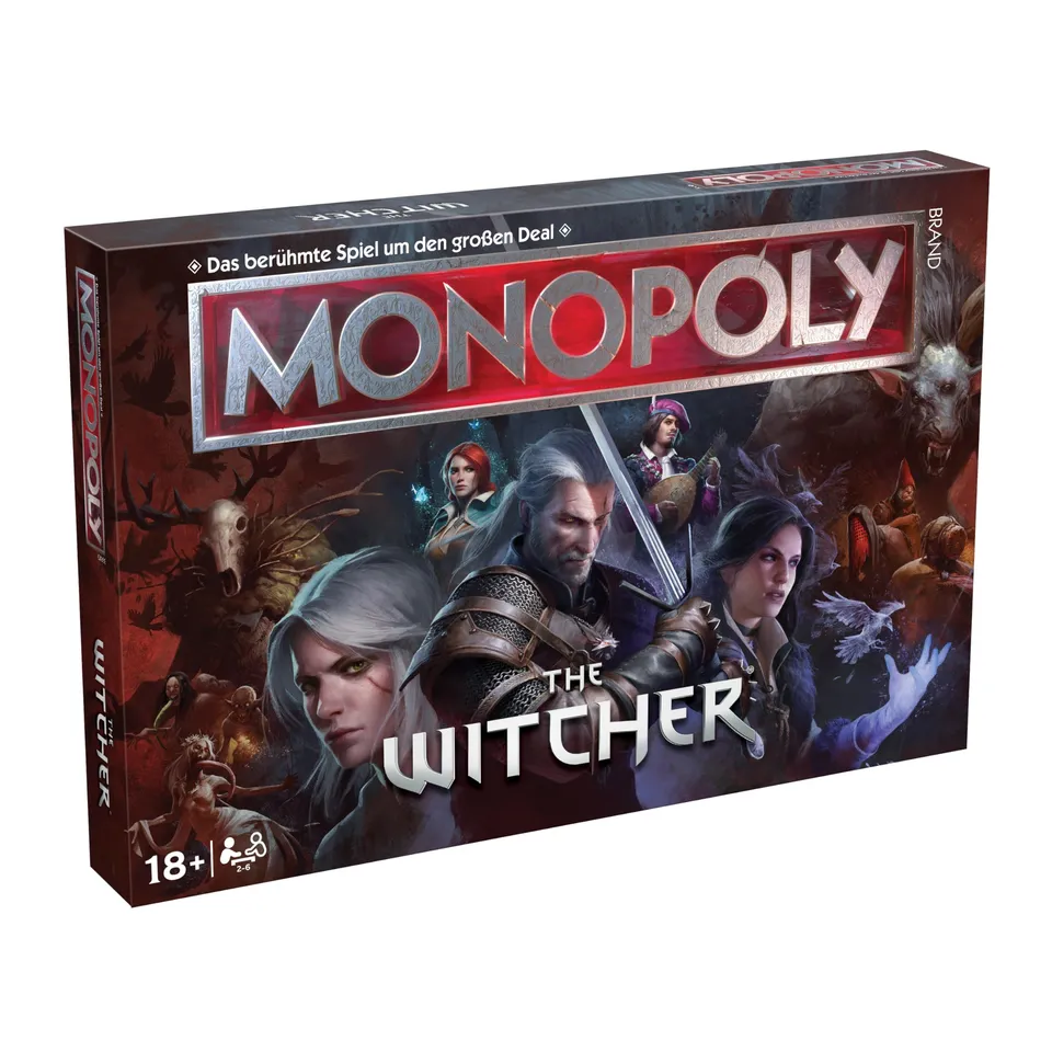Winning Moves Monopoly The Witcher Brettspiel Deutsch ab 18 Jahren