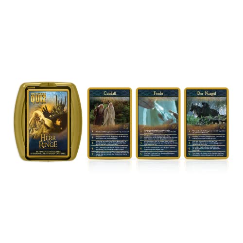 Winning Moves Top Trumps Quiz Herr der Ringe Quizspiel Karten