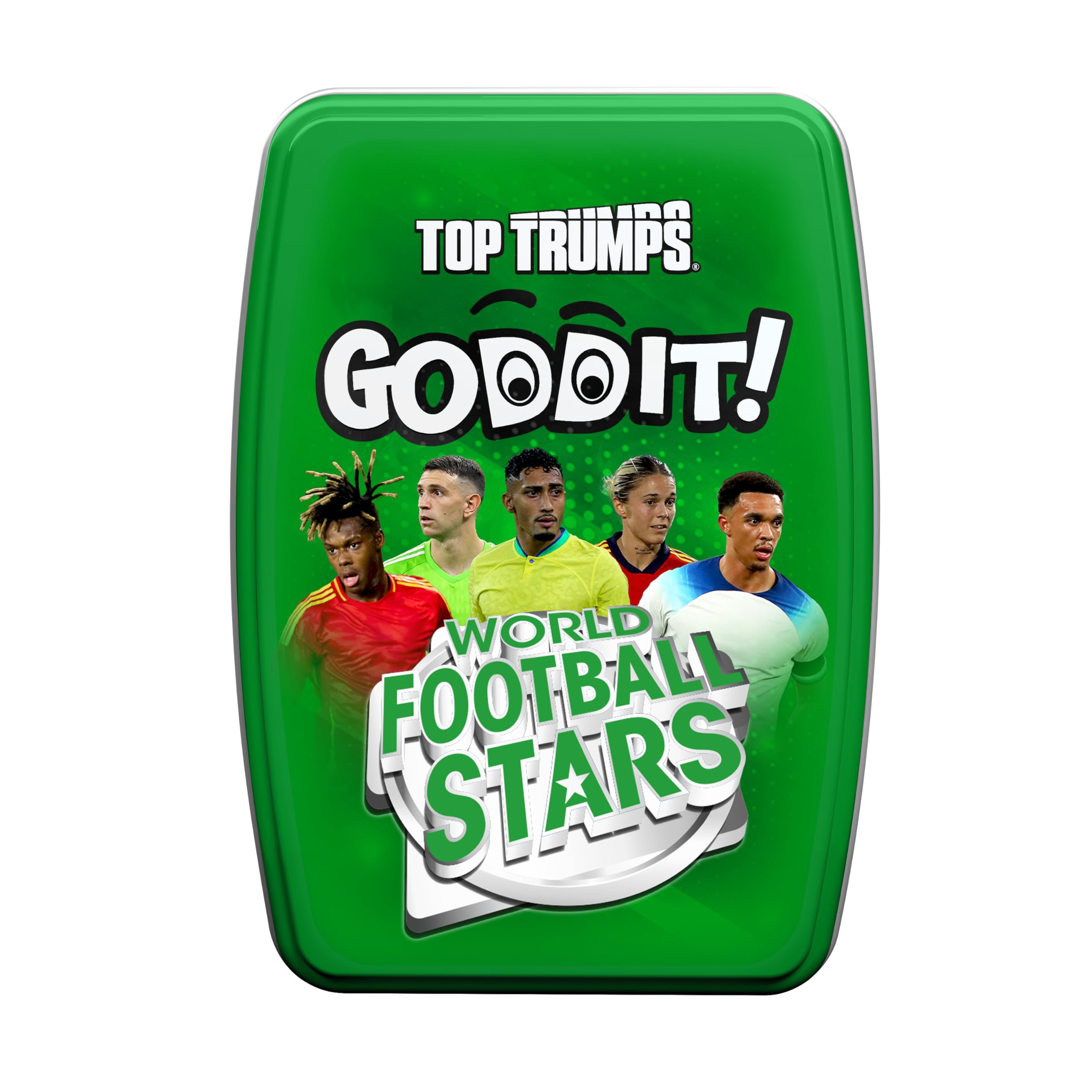 Winning Moves TOP TRUMPS GODDIT Weltfussball Stars Partyspiel ab 7