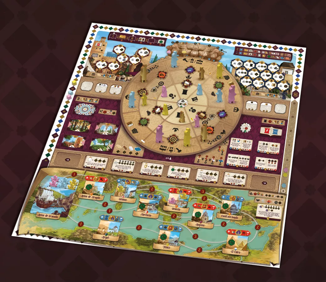 Keep Exploring Games Sabika Brettspiel Alhambra Strategiespiel