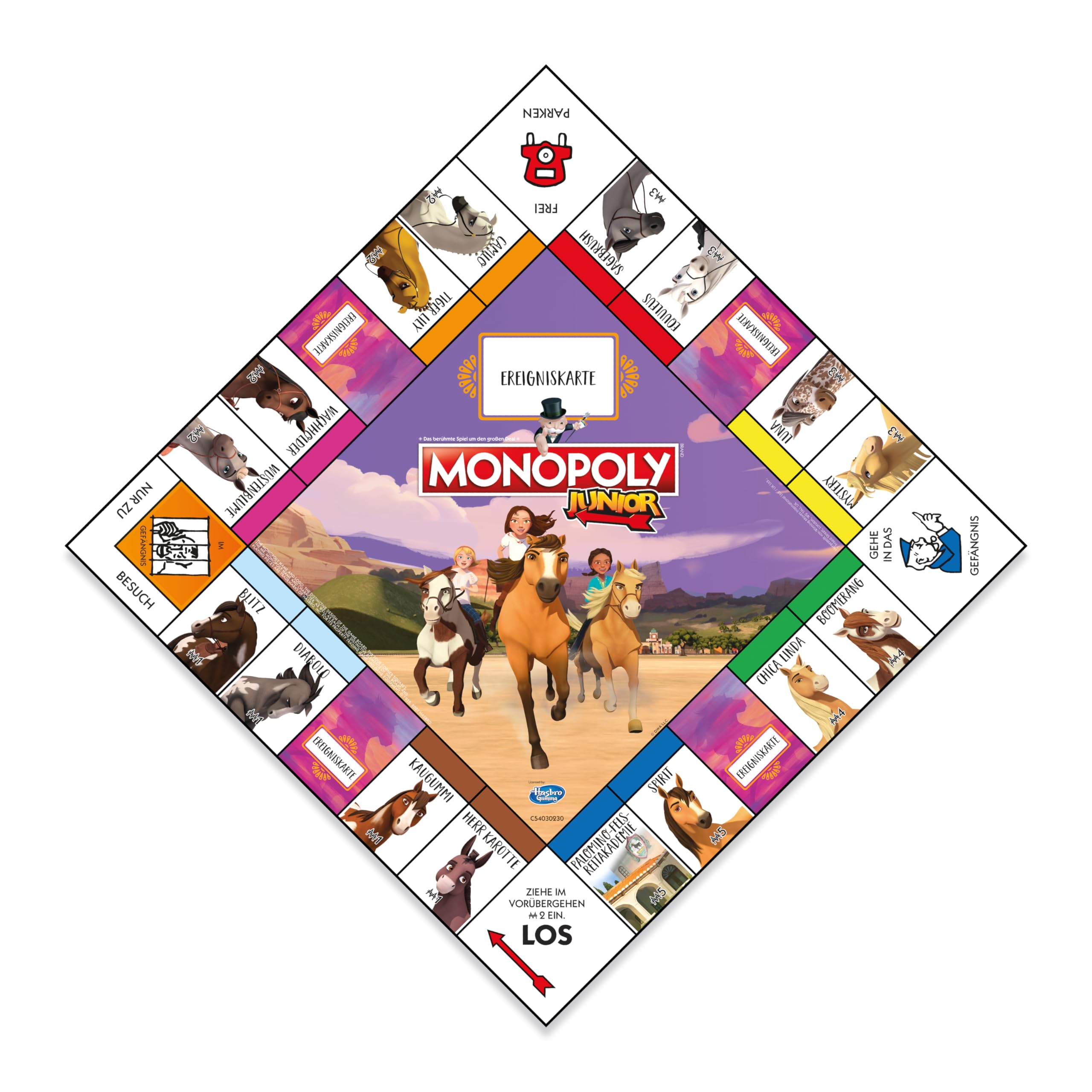 Winning Moves Monopoly Junior Spirit Brettspiel 2-6 Spieler